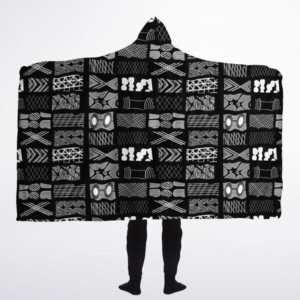 Possum Skin Cloak Hooded Blanket Sherpa