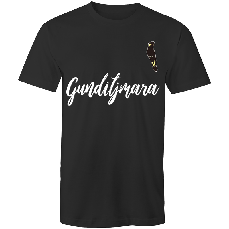 Gunditjmara Wilarn Organic Plus Size Tee - Black