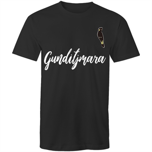 Gunditjmara Wilarn Organic Plus Size Tee - Black
