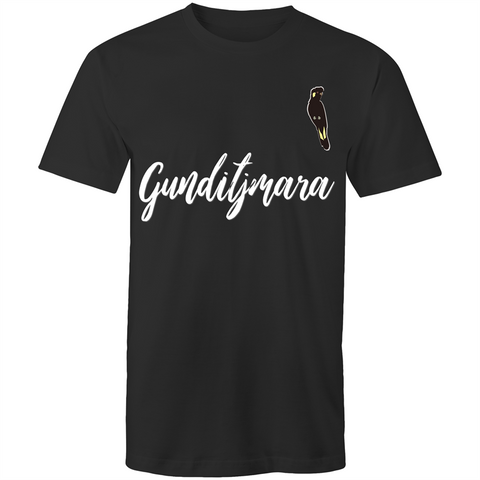 Gunditjmara Wilarn Organic Plus Size Tee - Black