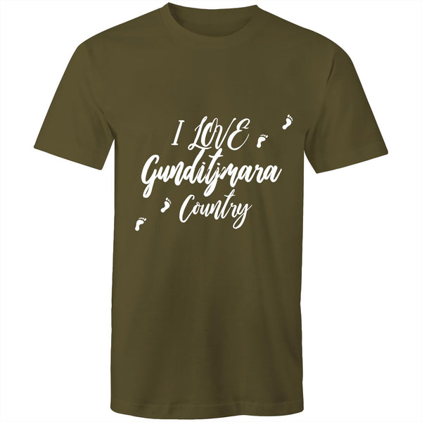 I LOVE Gunditjmara Country Adult T-Shirt (colour)