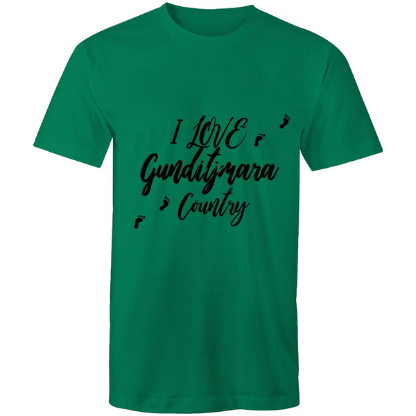 I LOVE Gunditjmara Country Adult T-Shirt (colour)