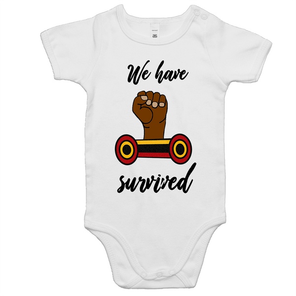 We Have Survived Baby Onesie Romper